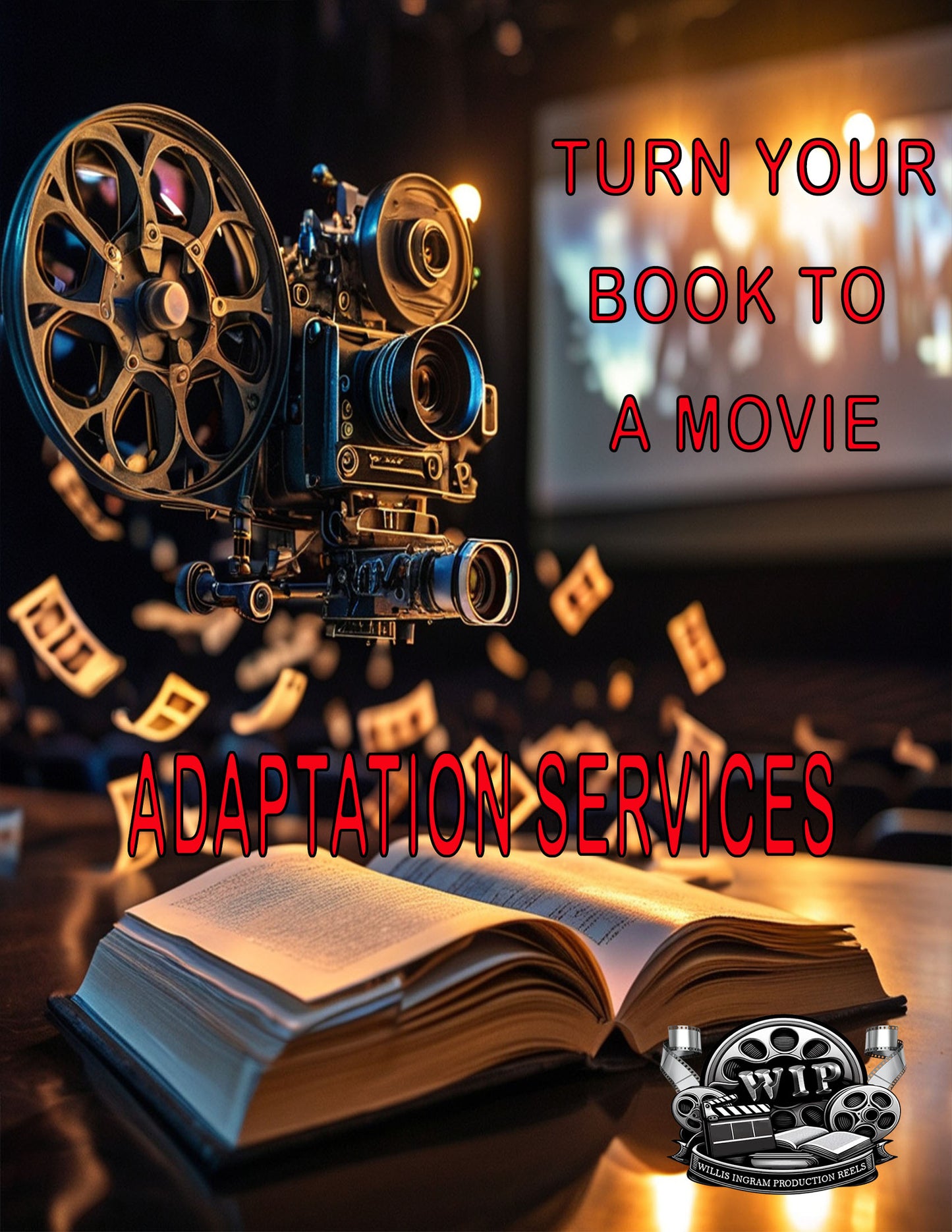 Book to Movie Screen Play Adaption - Consultation